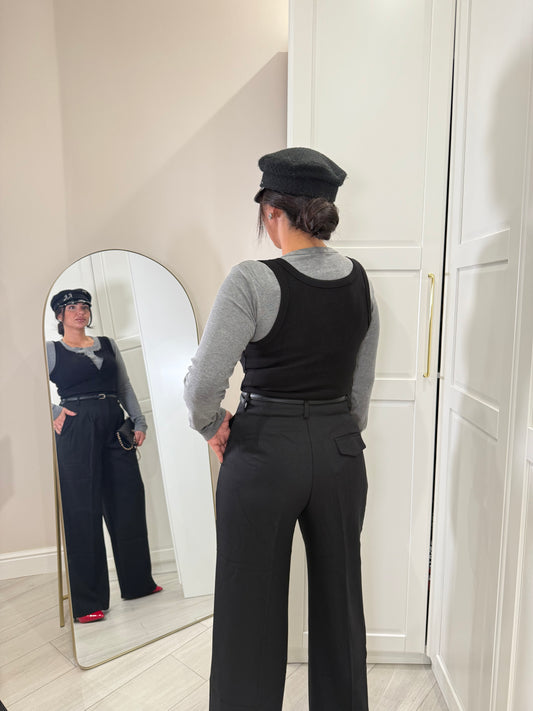 Pantalone con cintura