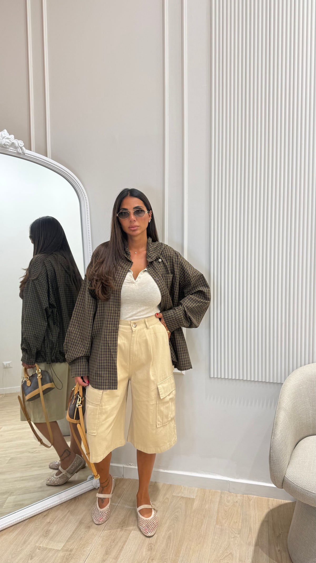 Camicia con cappuccio