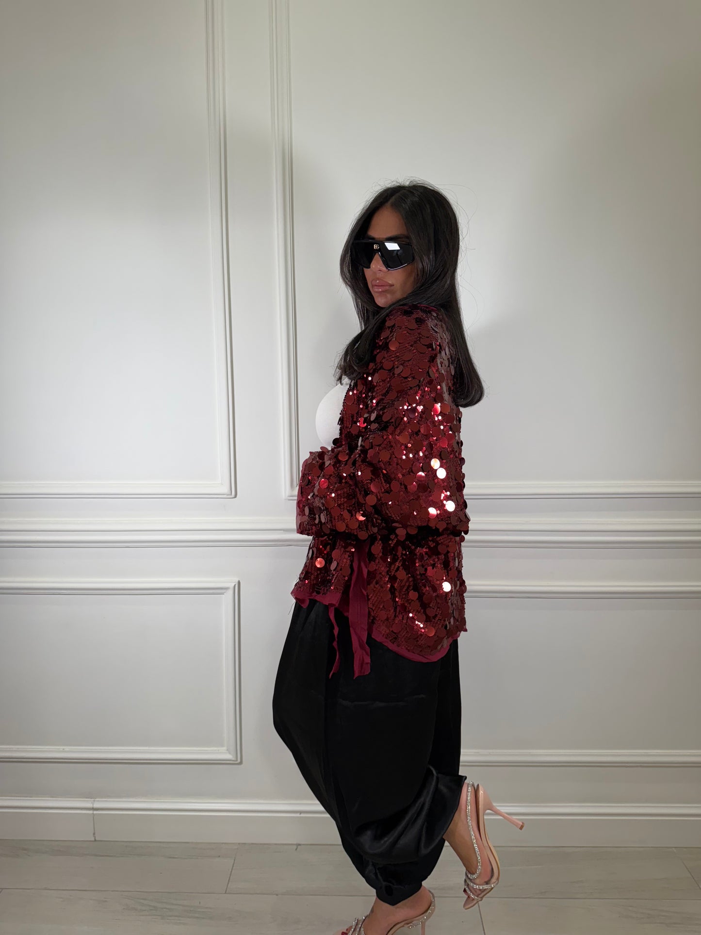 Cardigan paillettes
