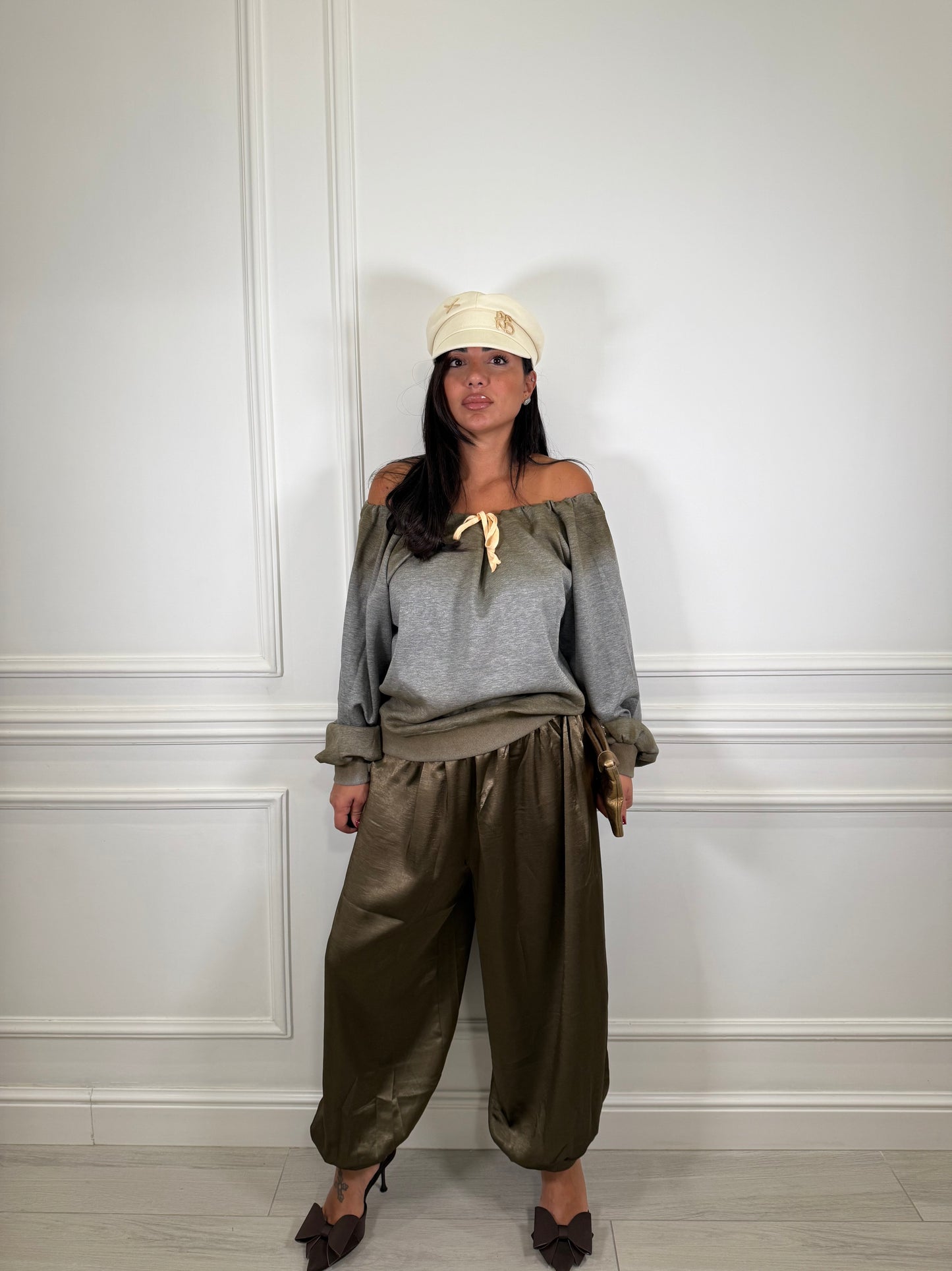 Pantalone raso