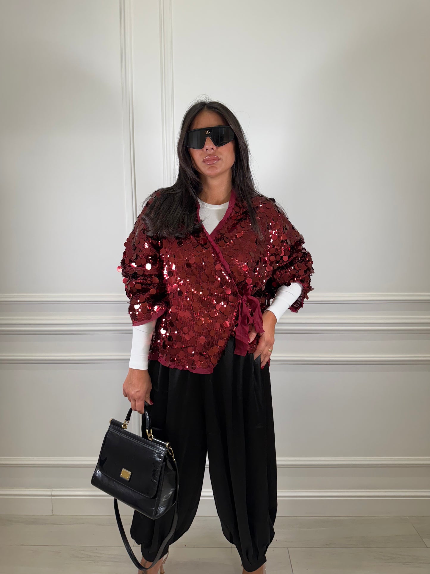 Cardigan paillettes