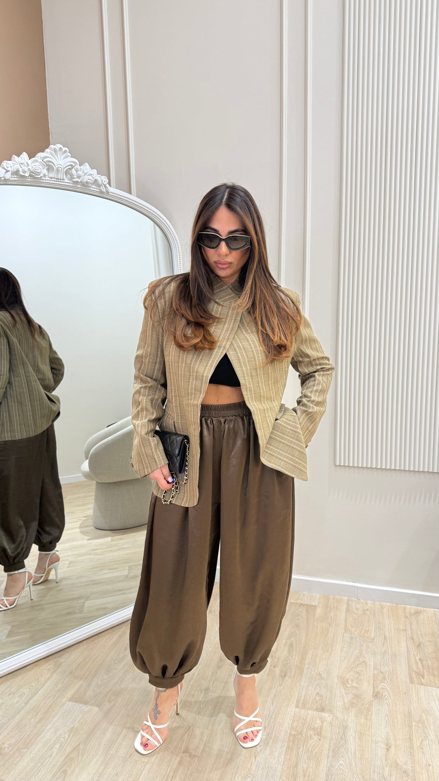 Pantalone raso