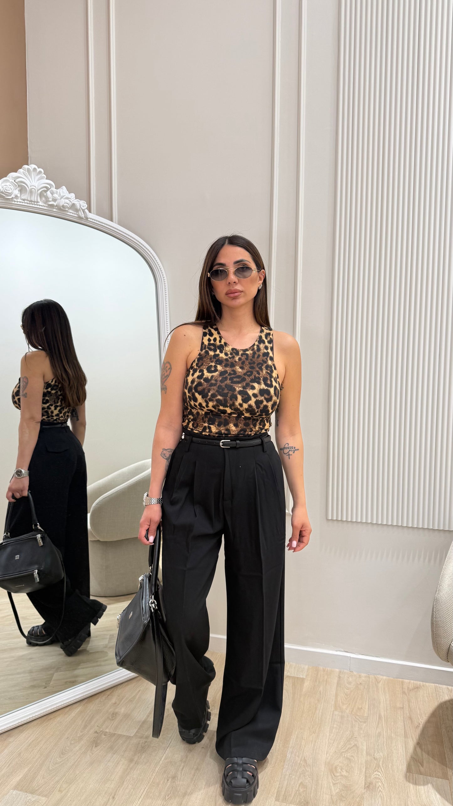 Pantalone con cintura