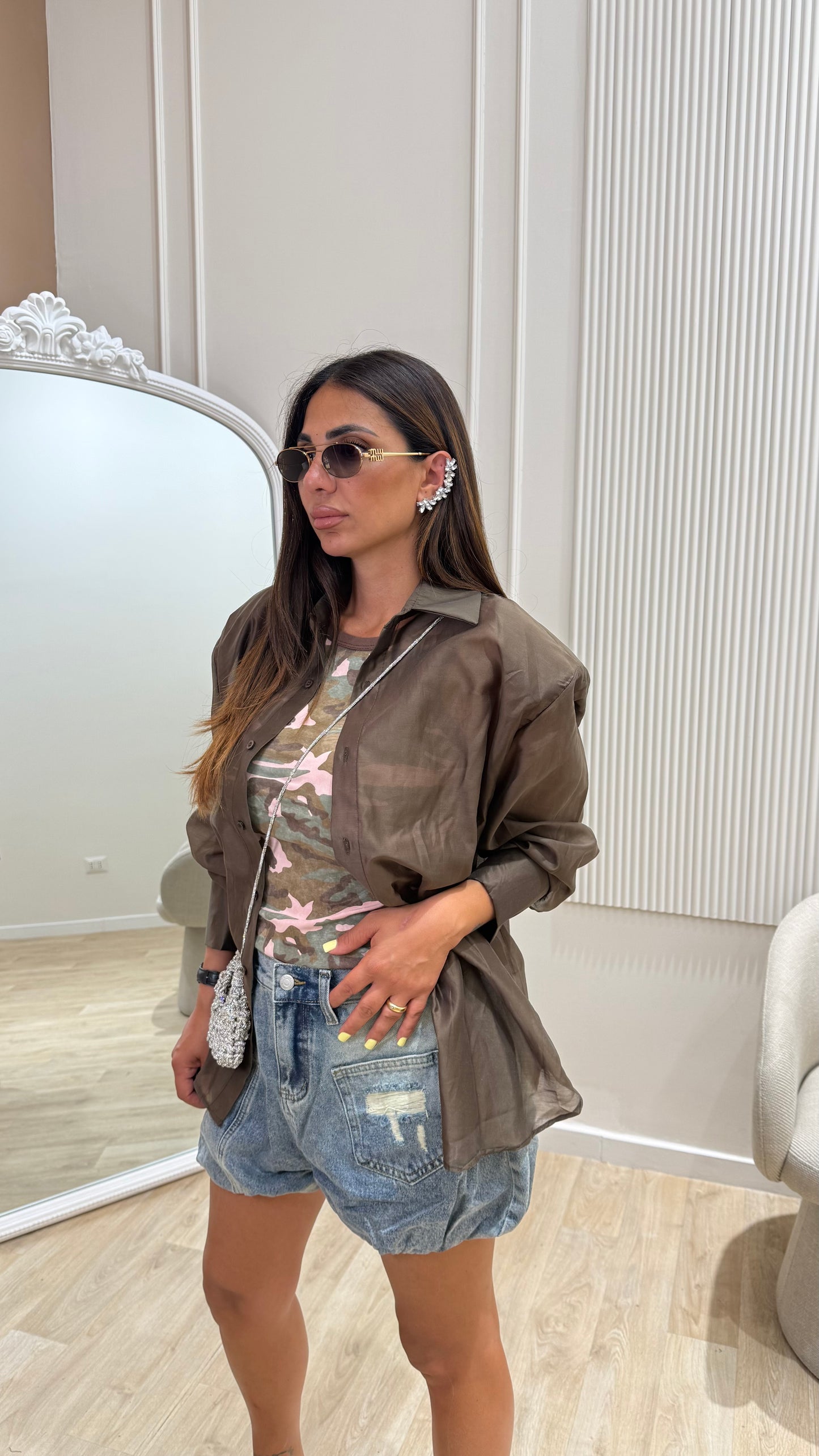 Camicia velata just