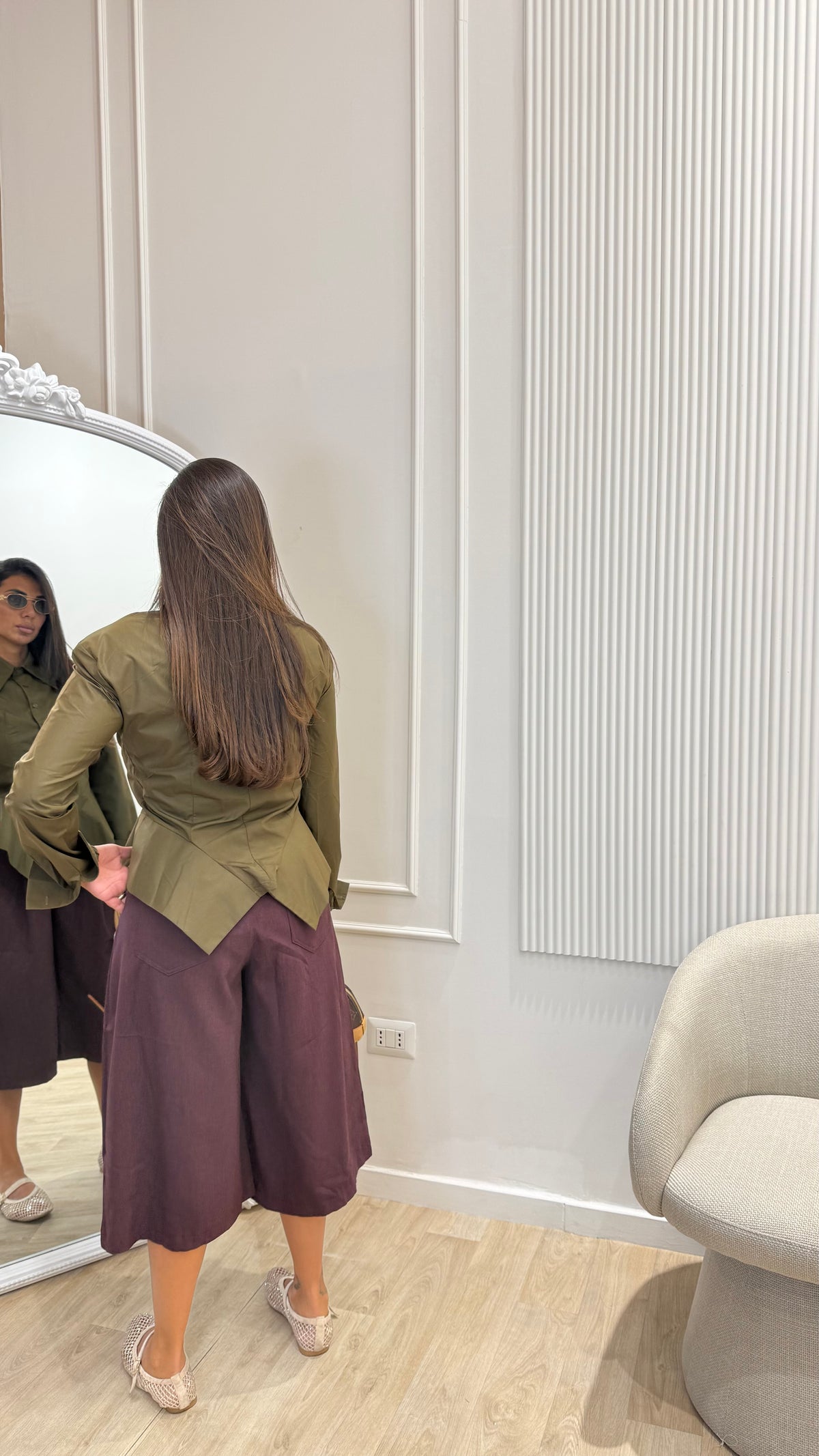 Pantalone coulotte