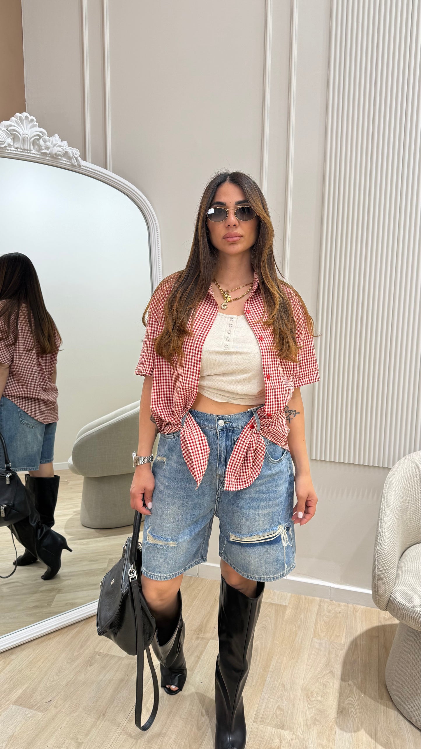 Camicia mezza manica
