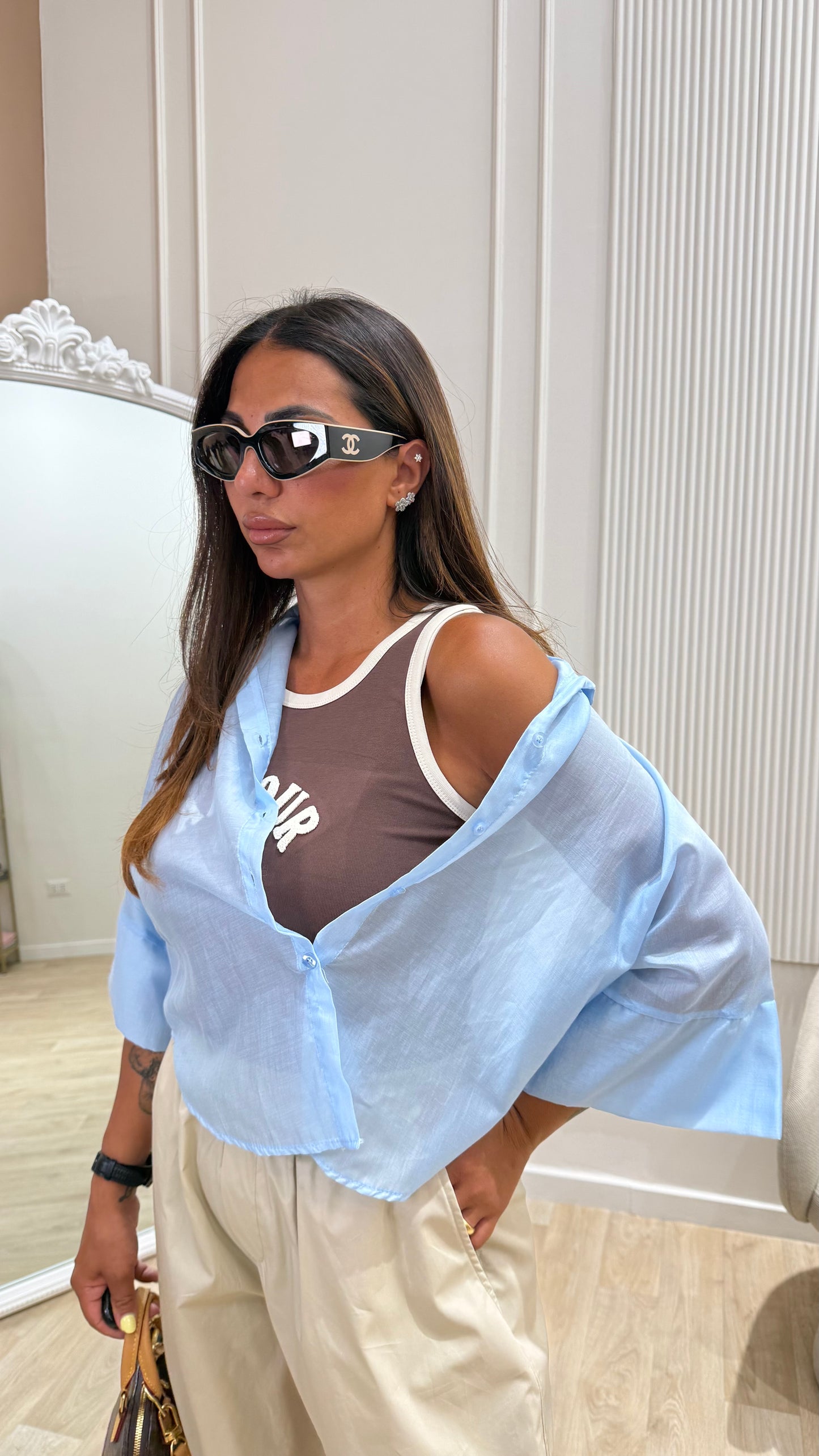 Camicia velata