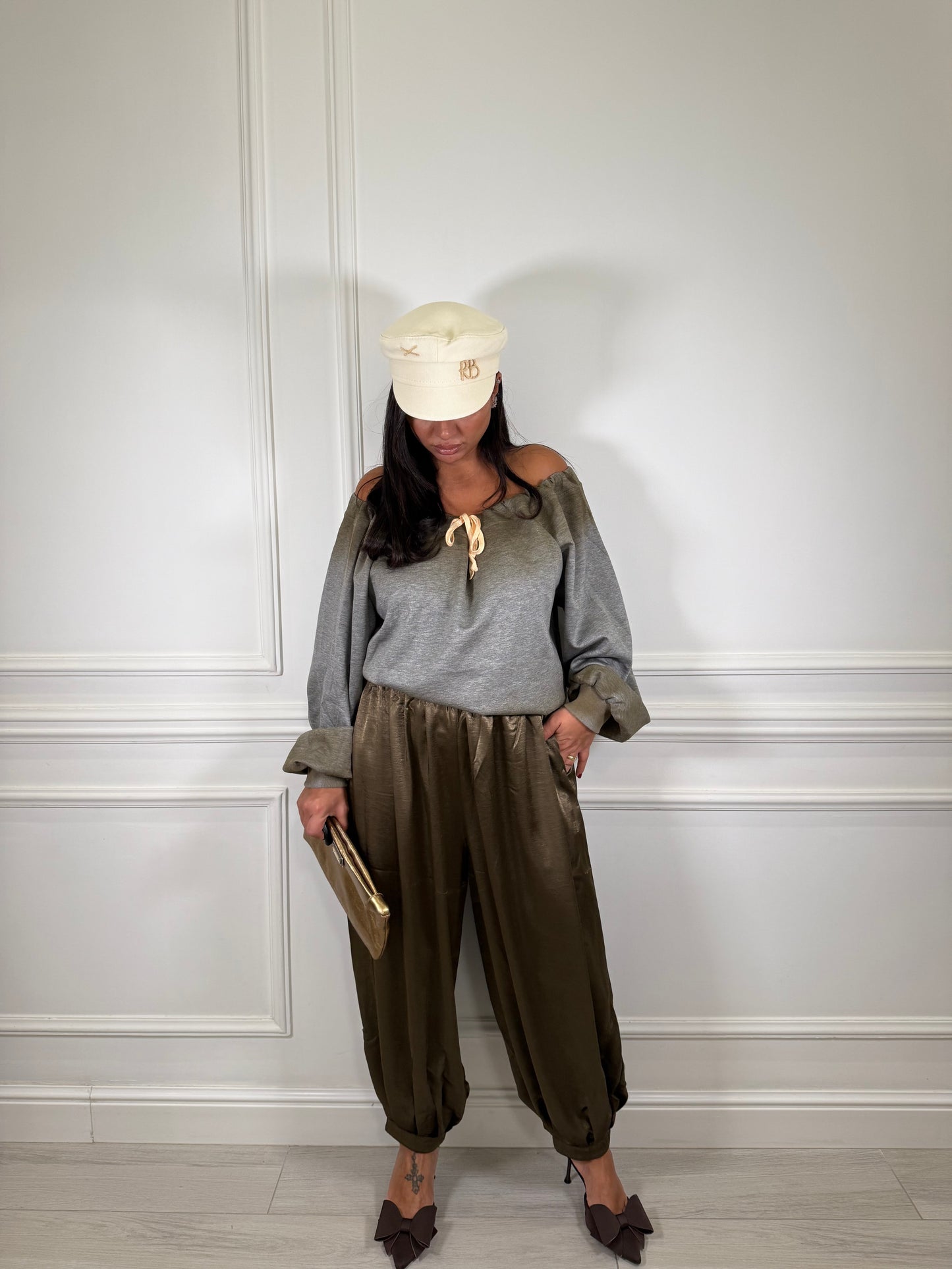 Pantalone raso