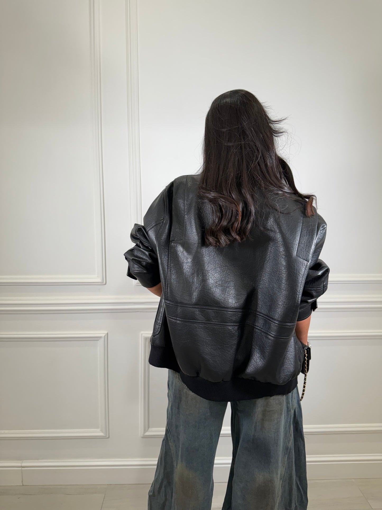 Bomber ecopelle