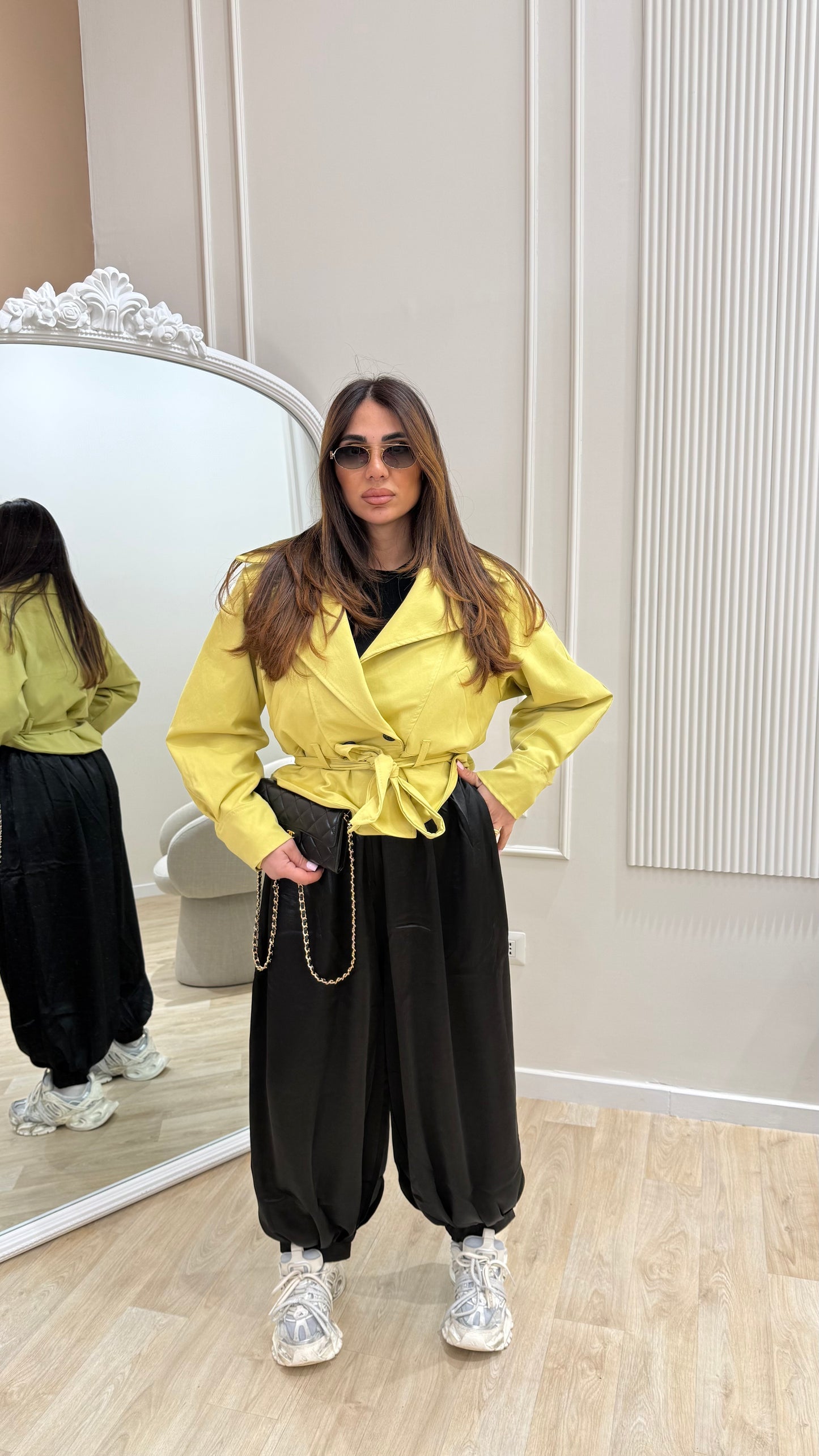 Pantalone raso