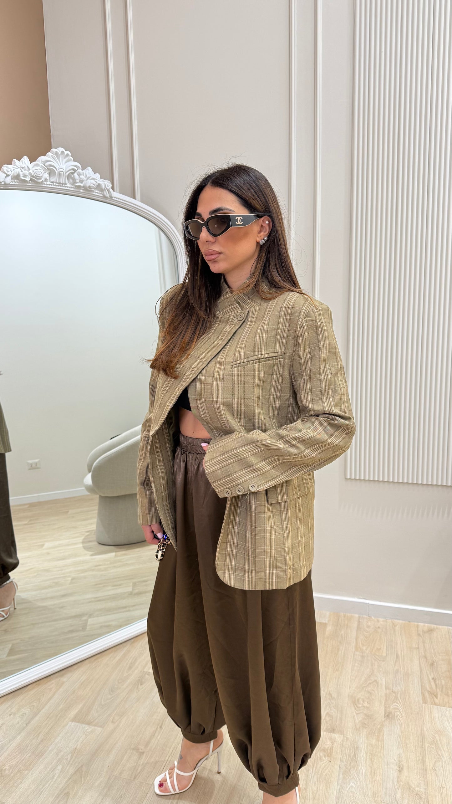 Pantalone raso