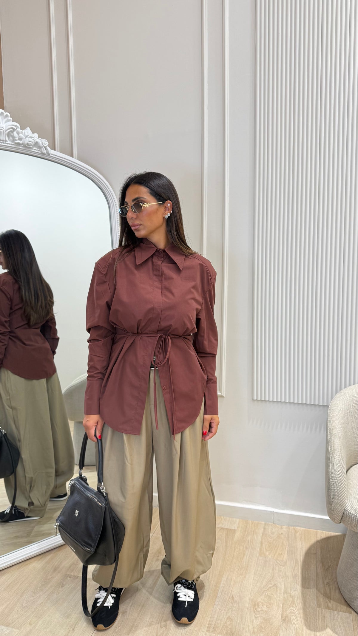 Pantalone con cintura