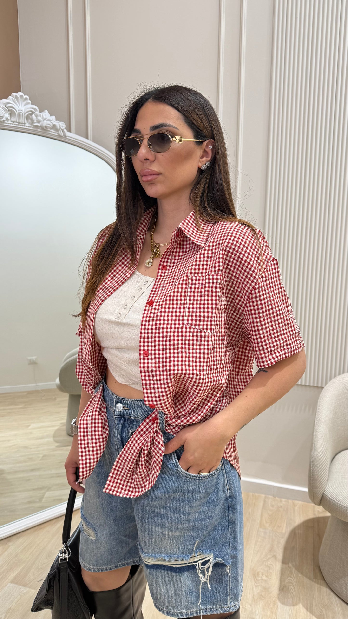 Camicia mezza manica