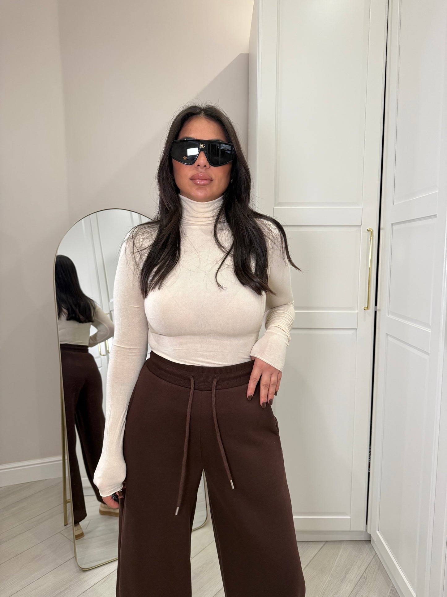 Maglia semitrasparente