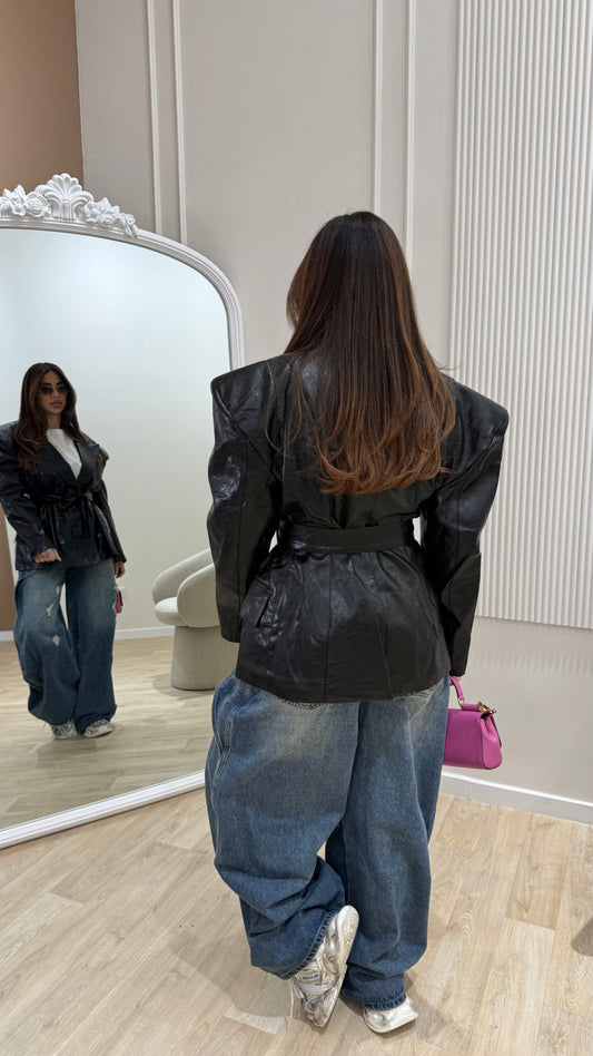 Blazer ecopelle