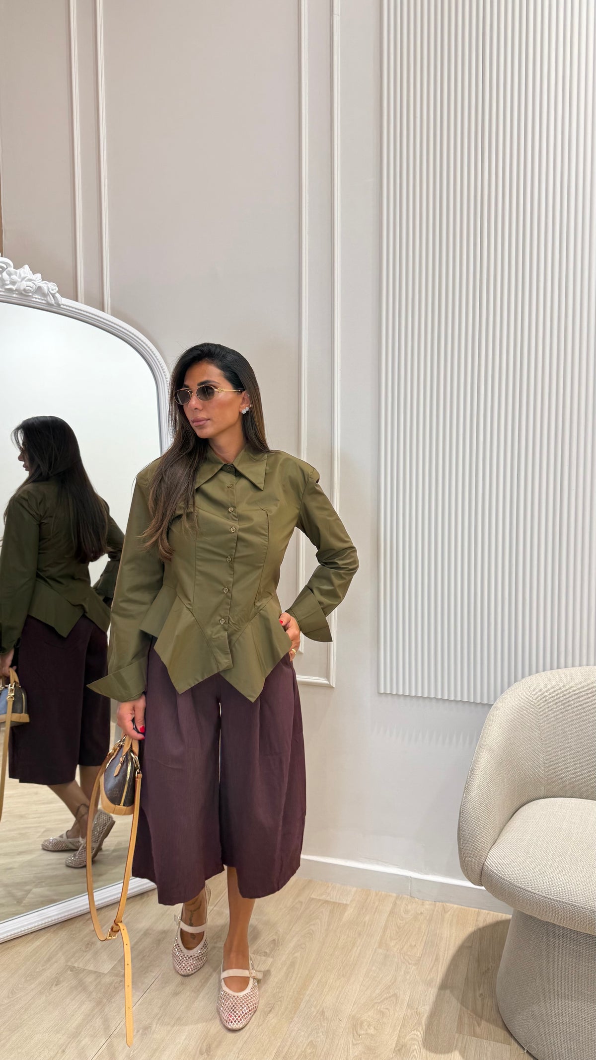Pantalone coulotte