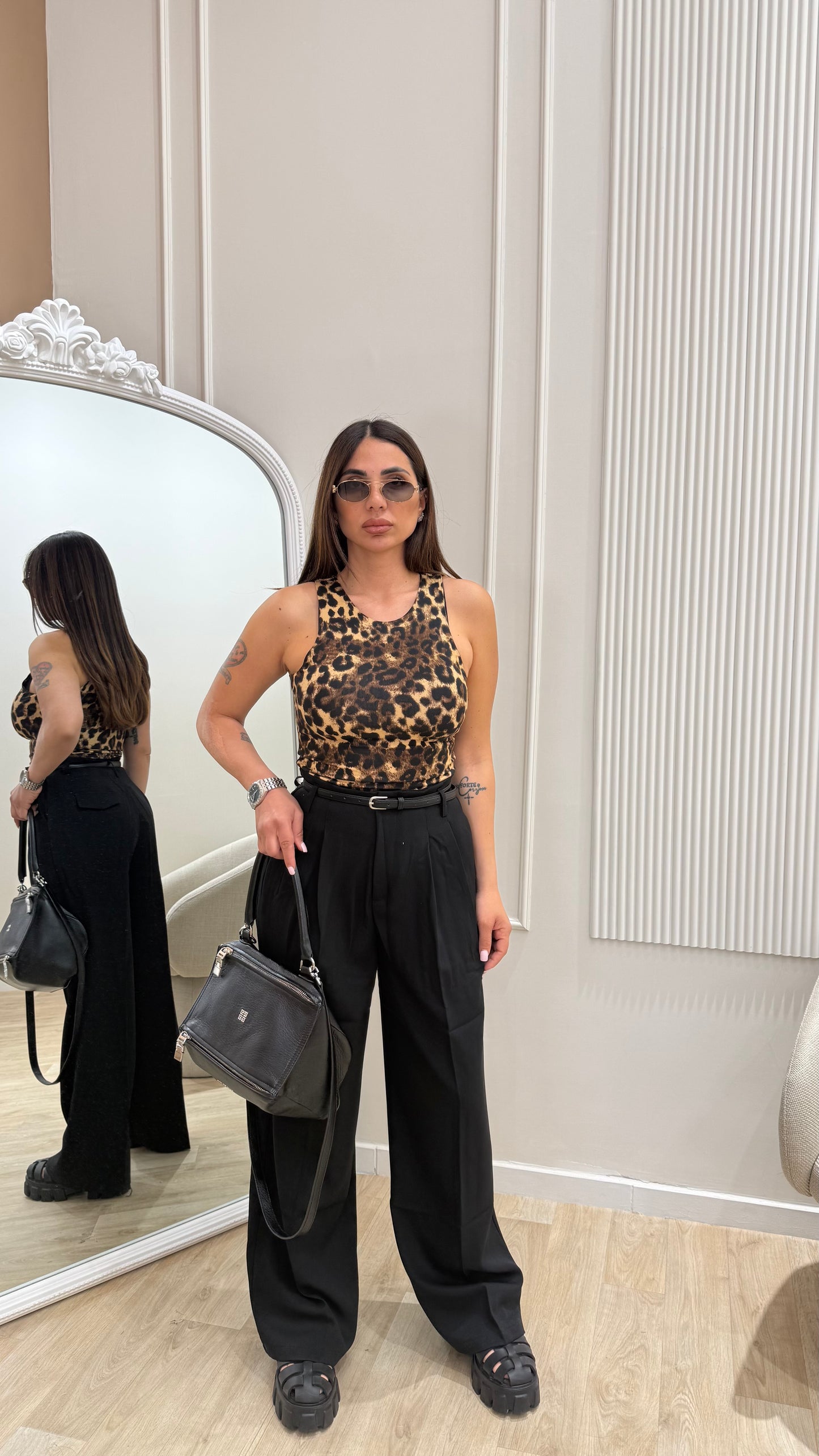 Pantalone con cintura