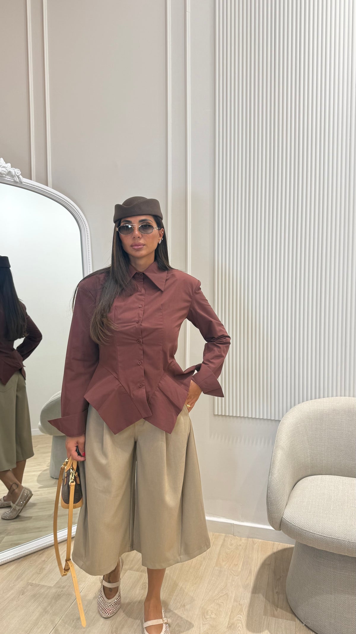 Pantalone coulotte