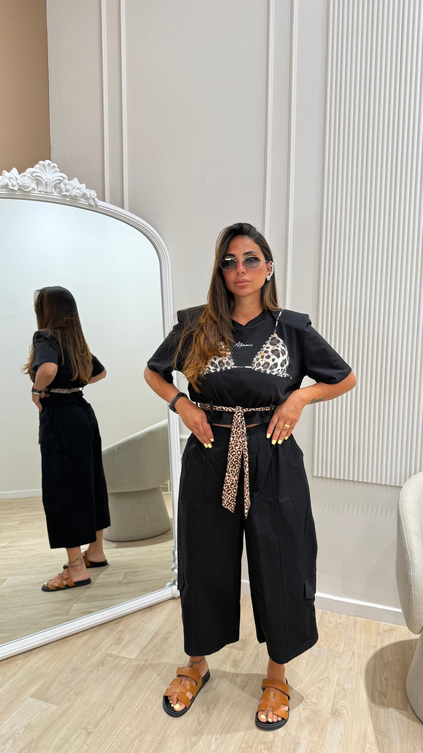 Pantalone ampio