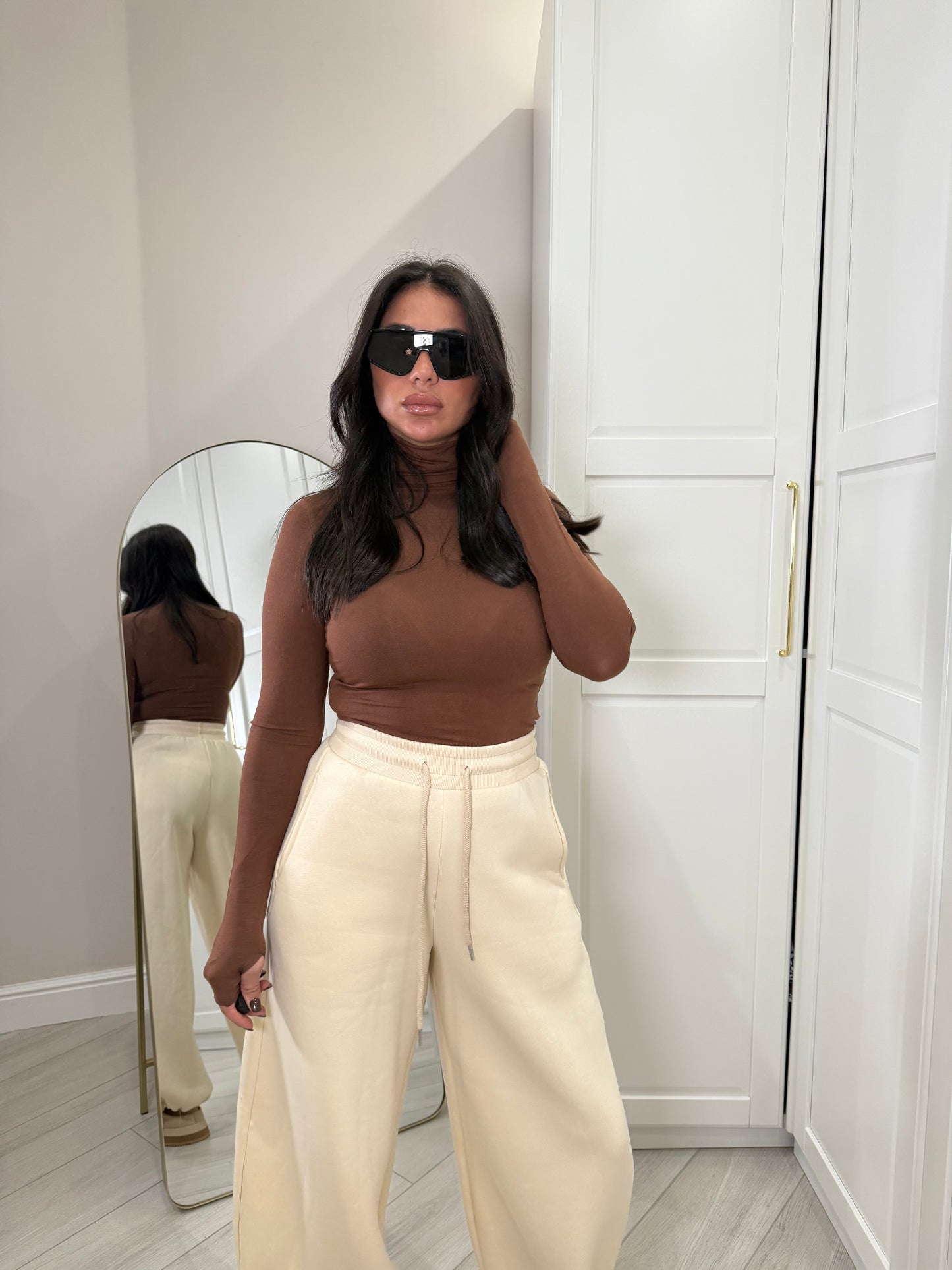 Maglia semitrasparente