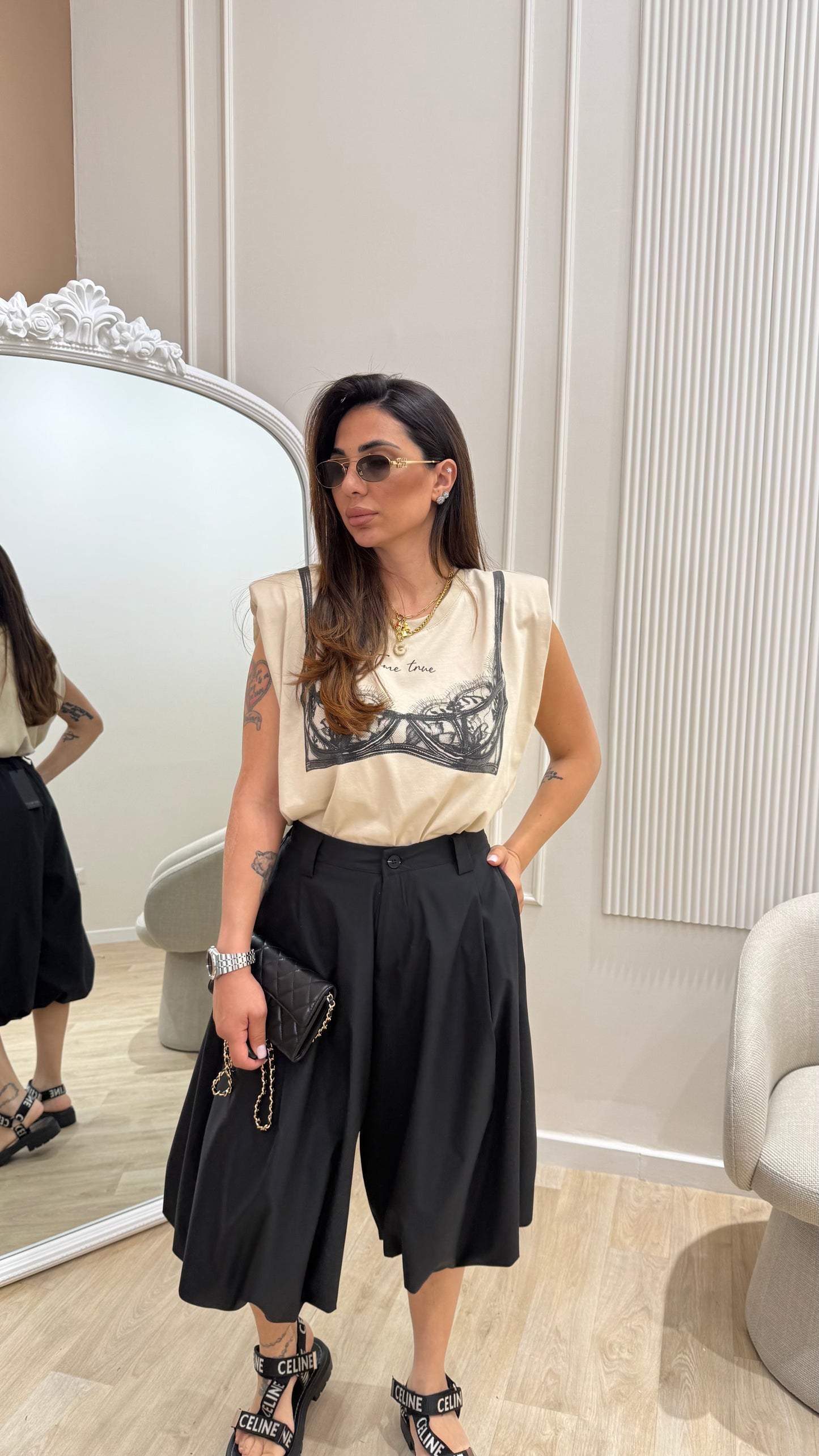 Pantalone ampio
