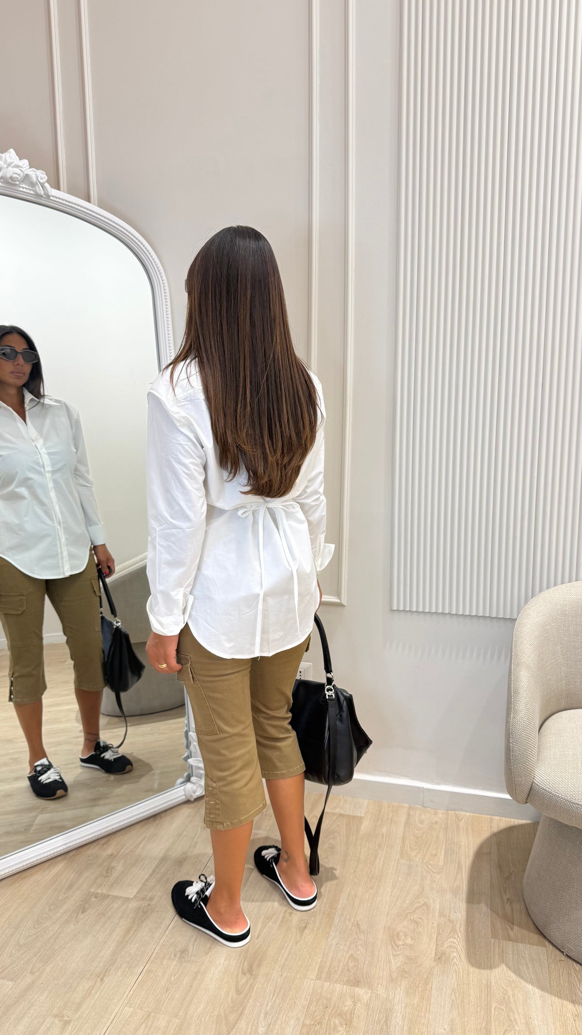 Camicia con laccetto