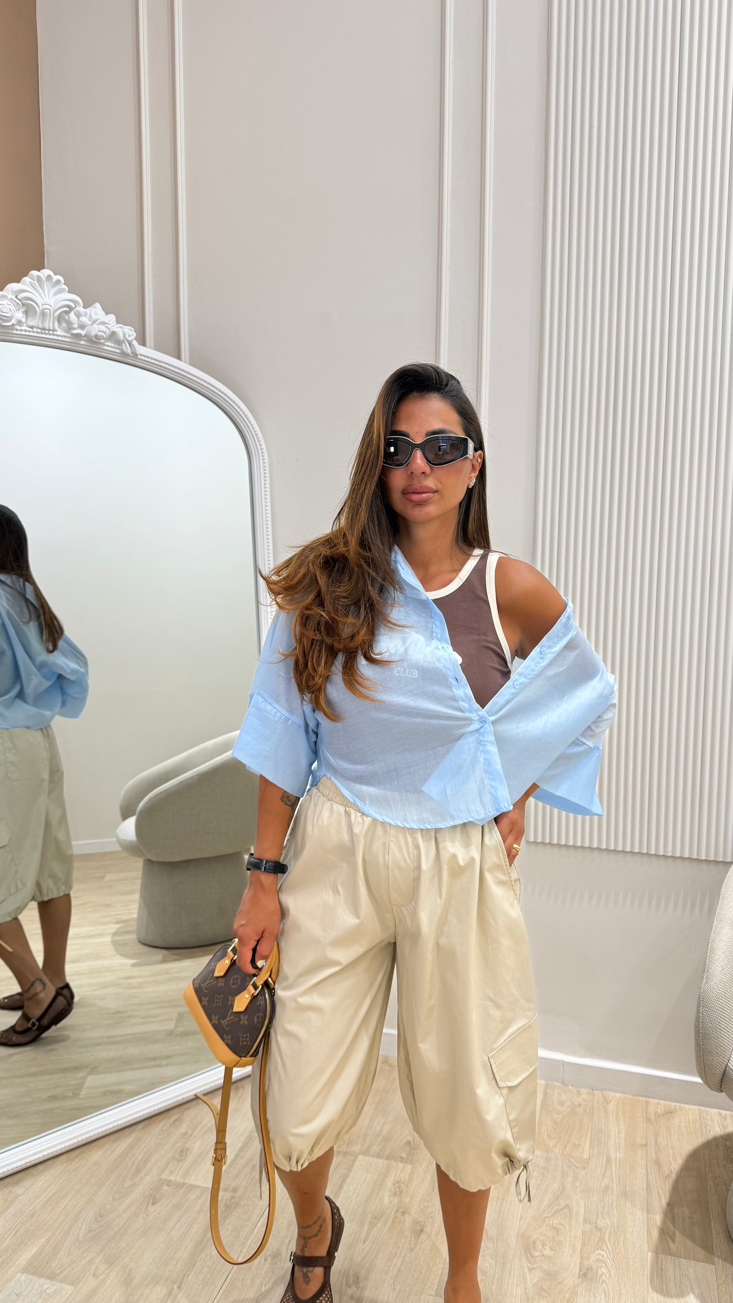 Camicia velata