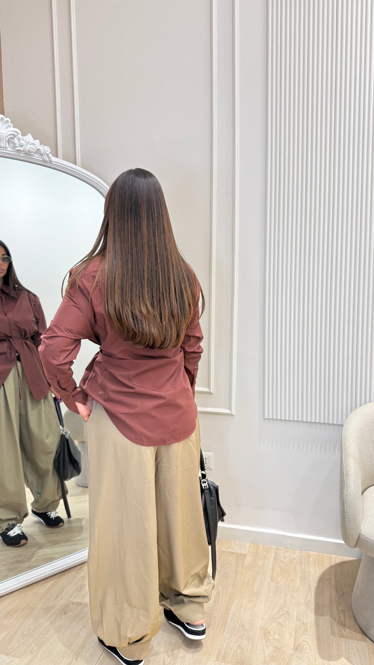 Camicia con laccetto