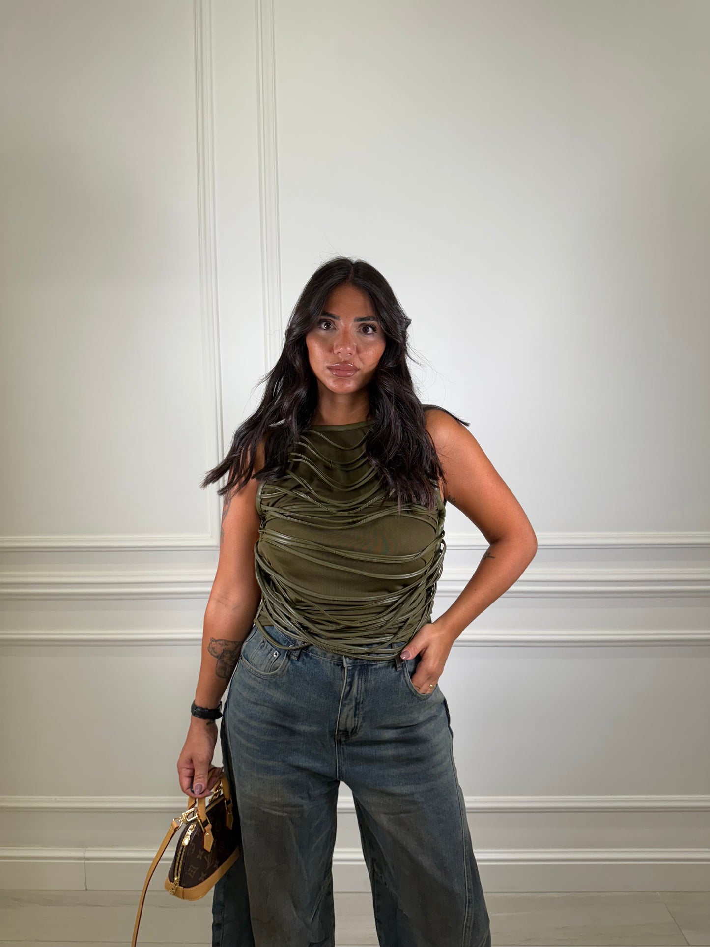 Top scollo schiena