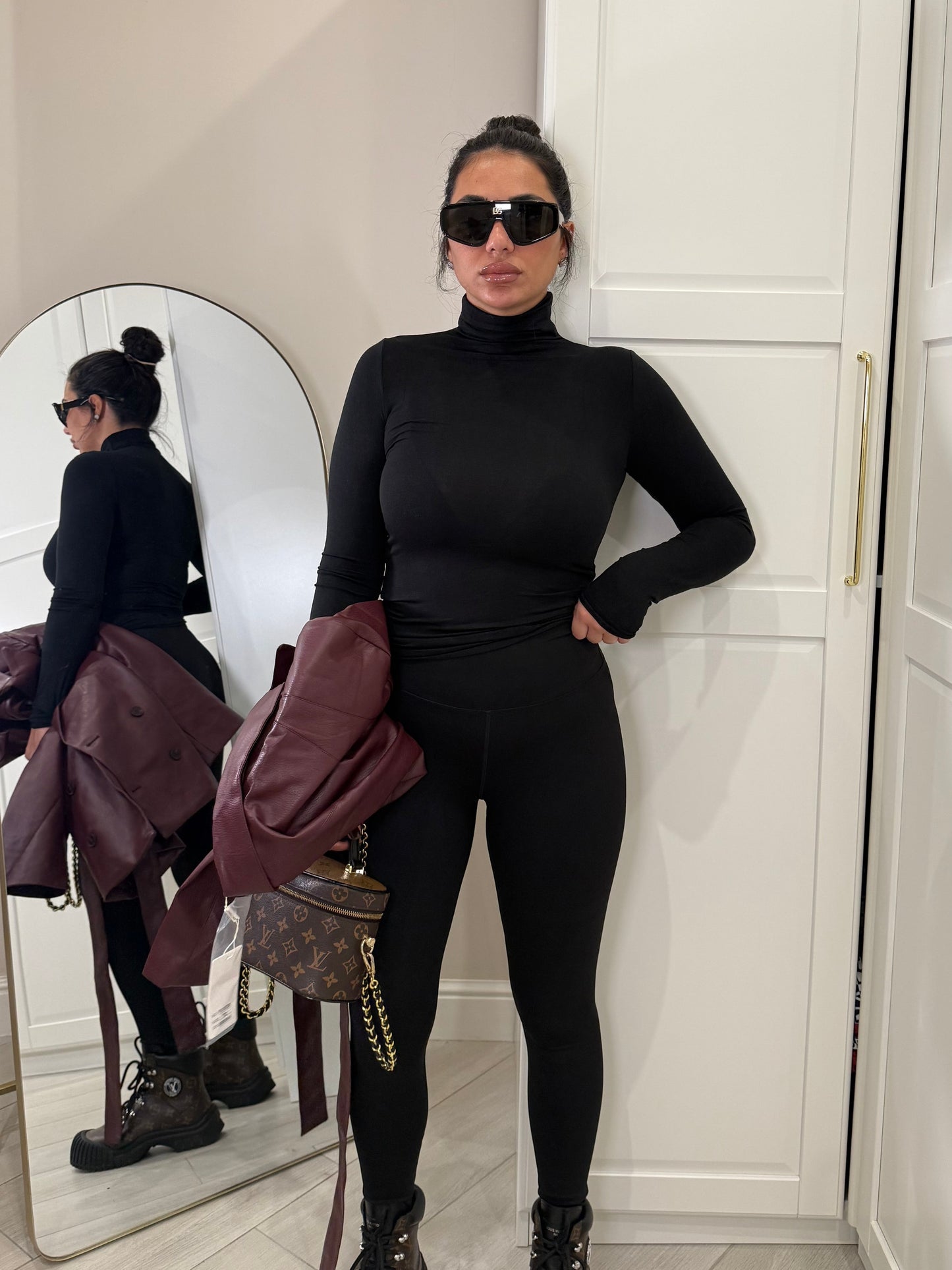 Maglia semitrasparente