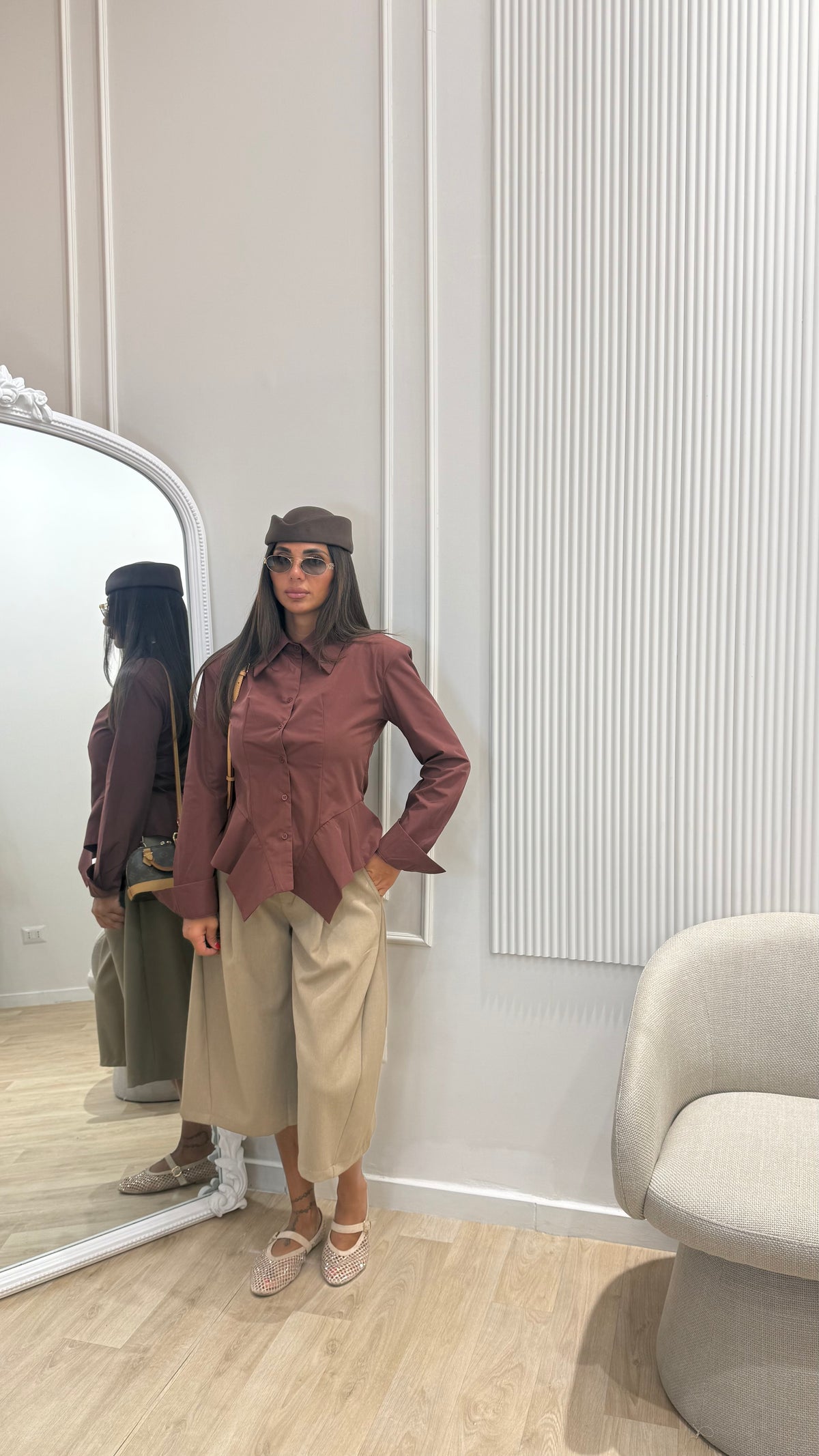 Pantalone coulotte