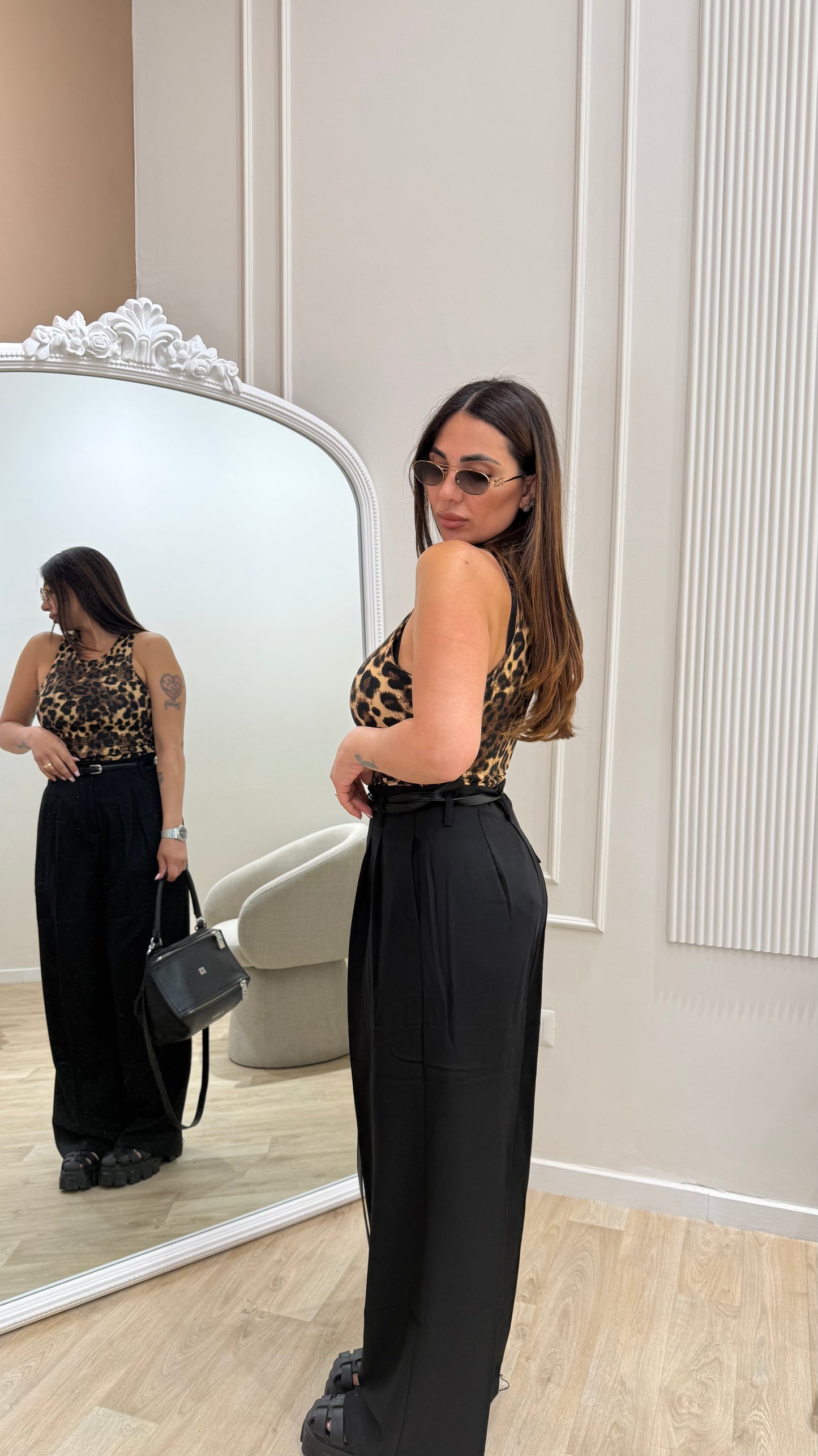Pantalone con cintura