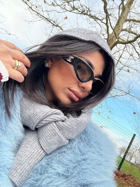 Balaclava con sciarpa